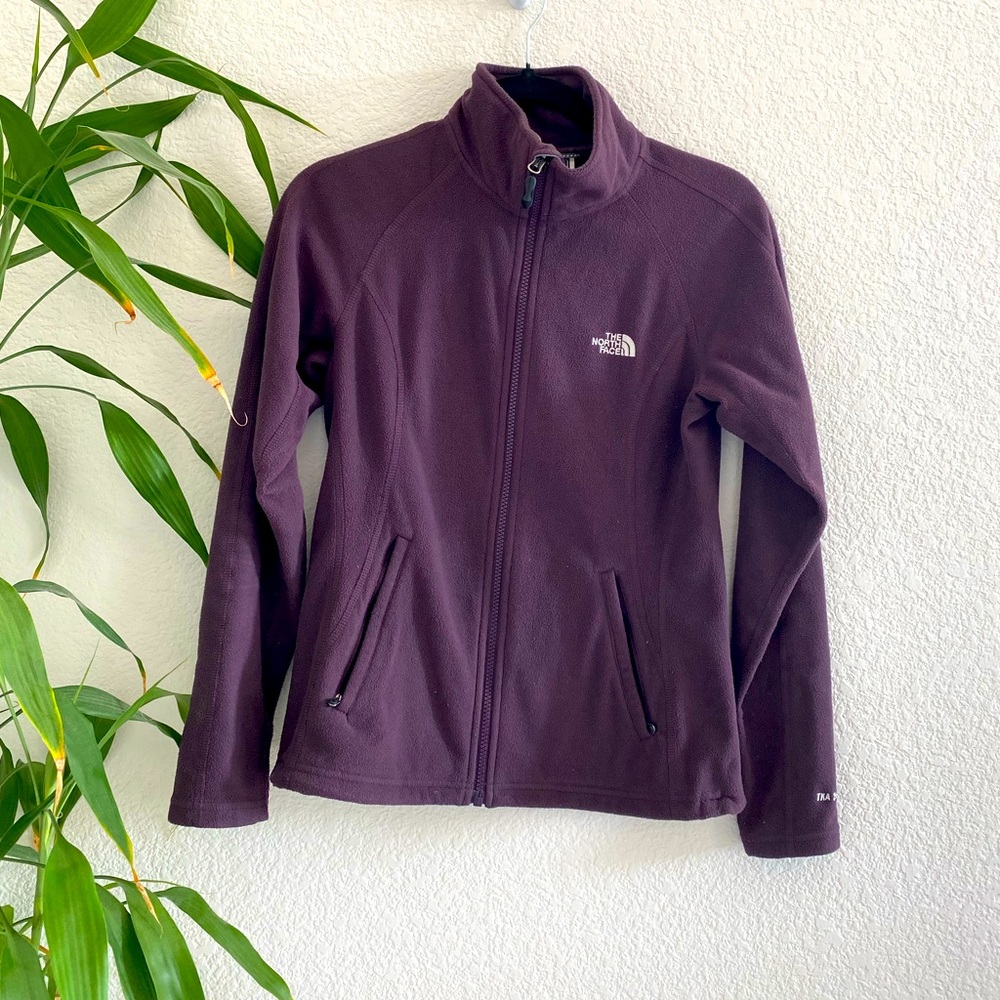 Womens North Face TKA 200 Fleece Zip Up (S)